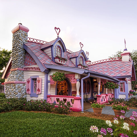 Petite maison rose
