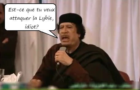 Kadhafi et Sarkhozy