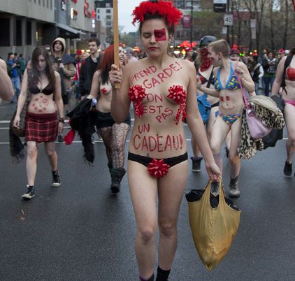 Manifestation Montréal