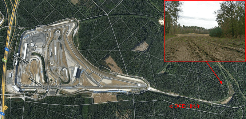 Circuit d'Hockenheim, rendu à la nature