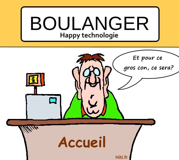 Accueil chez Boulanger