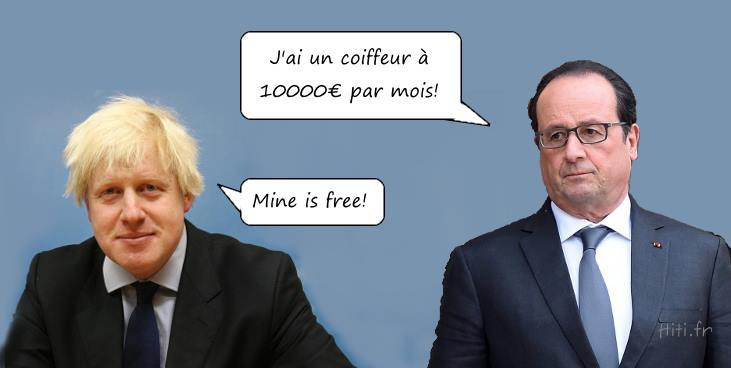 Boris Johnson rencontre François Hollande