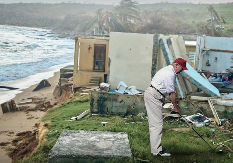 Trump à Porto-Rico