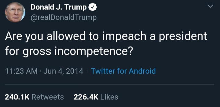 Trump impeachment