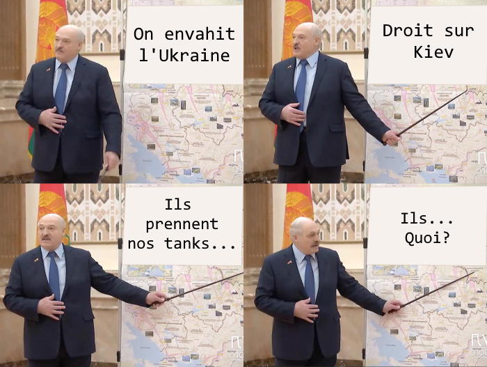 Lukashenko explique sa stratégie