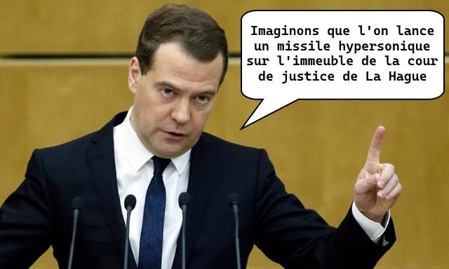 Medvedev contre l'ICC