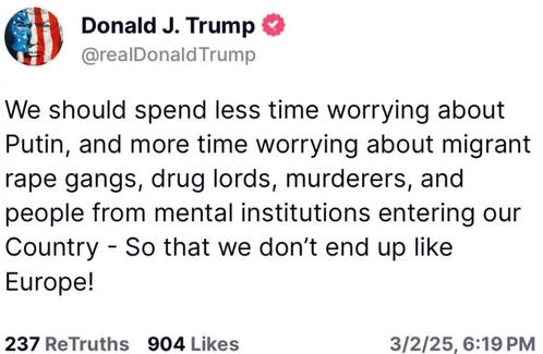 Trump et les migrants